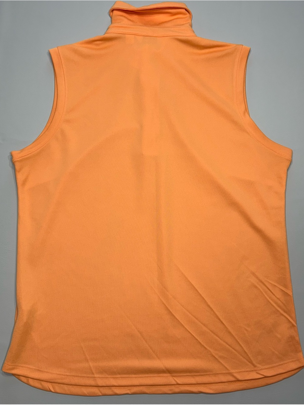 Walter Hagen Women's Clubhouse Pique Sleeveless Golf Polo - Orange - Picture 3 of 5